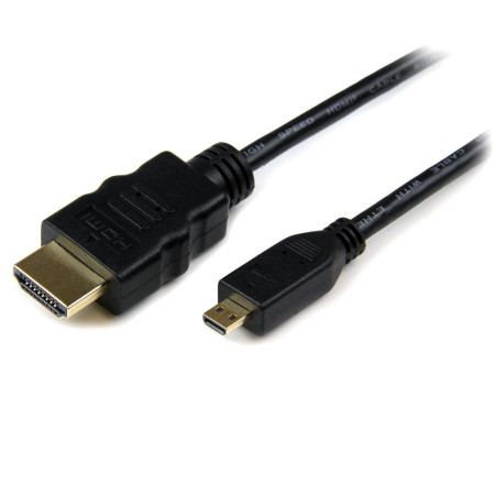 Cable hdmi a micro hdmi startech 3m - macho - macho - negro