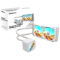 GIGABYTE GAMING 240 ICE Refrigeración Líquida para CPU - 2x120mm Ventiladores ARGB, mecanismo de enclavamiento deslizante, DAISY