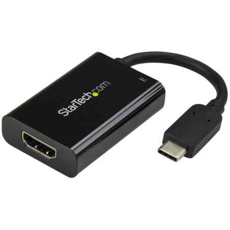 Adaptador externo usb tipo c a hdmi startech macho - hembra - negro