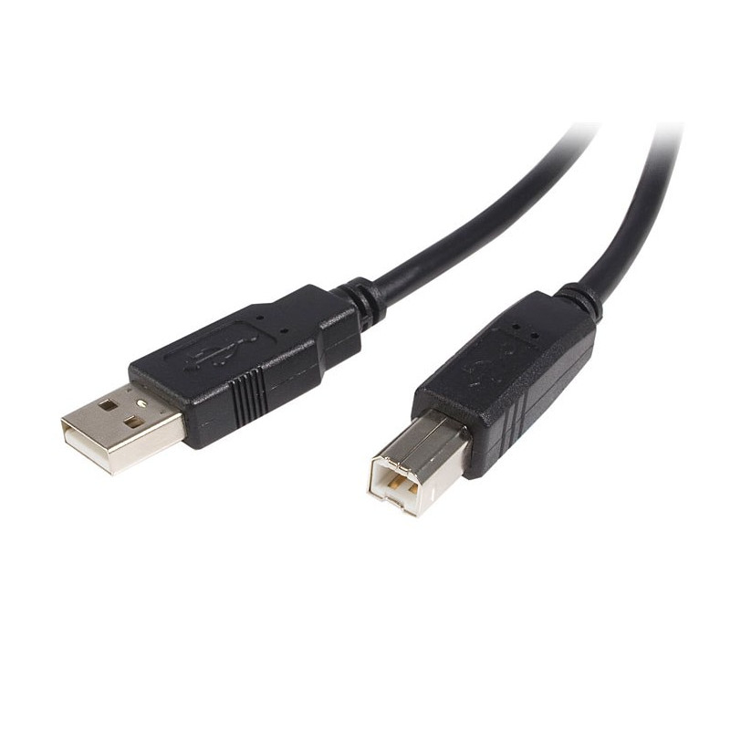 Cable usb tipo a a usb tipo b startech 5m - macho - macho - negro