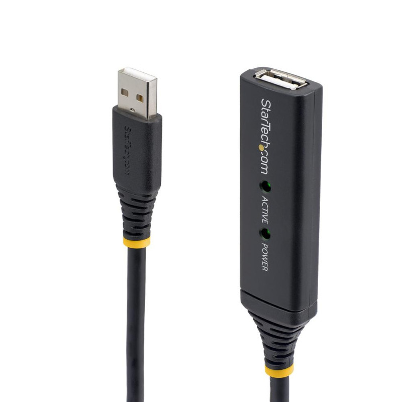 Cable usb tipo a startech 5m - macho - hembra - negro