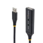 Cable usb tipo a startech 5m - macho - hembra - negro