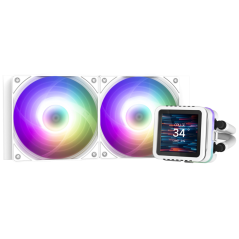 Zalman ALPHA2 DS A24 WHITE sistema de refrigeración para ordenador Pro