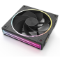 Zalman ZM-DF120R Placa base Ventilador 12,4 cm Negro 1 pieza(s)