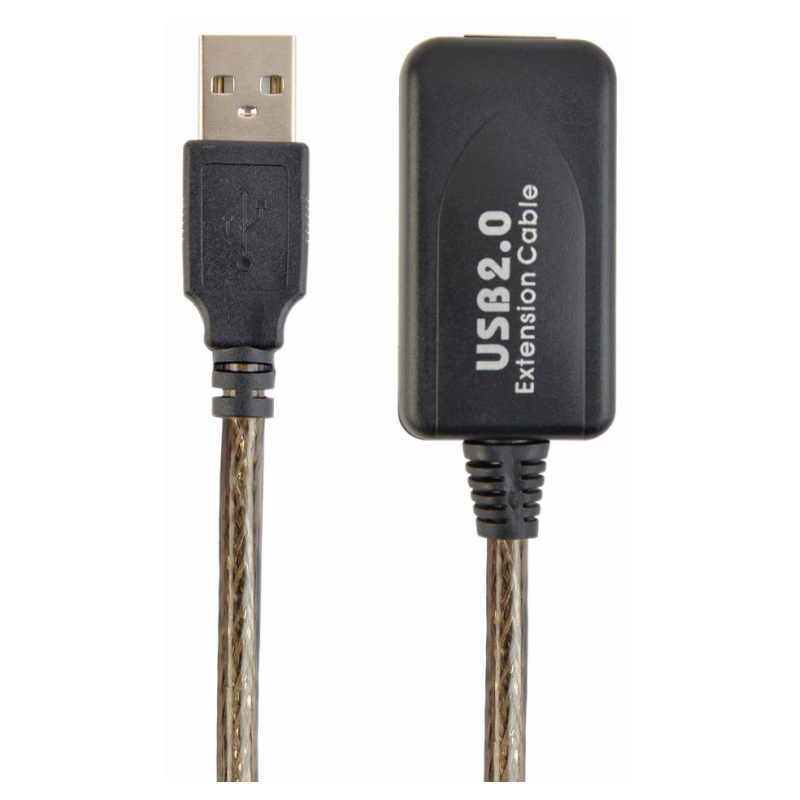 Gembird USB A/USB A M/F 10m cable USB USB 2.0 Negro