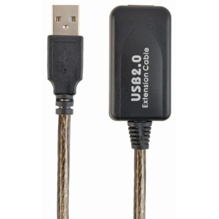 Gembird USB A/USB A M/F 10m cable USB USB 2.0 Negro