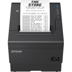 Epson TM-T88VII (112): USB, Ethernet, Serial, PS, Black