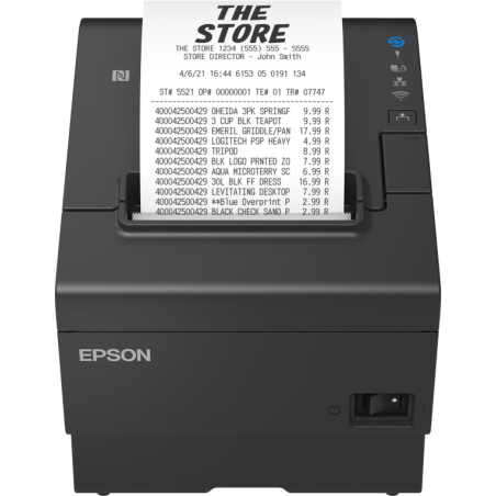 Epson TM-T88VII (112): USB, Ethernet, Serial, PS, Black