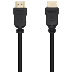 AISENS Cable HDMI V1.4 Alta Velocidad 14+1 CCS, A/M-A/M, Negro, 1.5m
