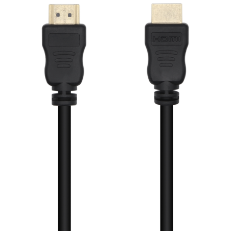 AISENS Cable HDMI V1.4 Alta Velocidad 14+1 CCS, A/M-A/M, Negro, 1.8 m