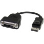 Adaptador displayport a dvi - d startech macho - hembra - negro