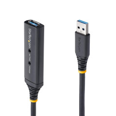 Cable usb tipo a startech 5m - macho - hembra - negro