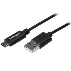 Cable usb tipo c a usb tipo a startech 0.5m - macho - macho - negro