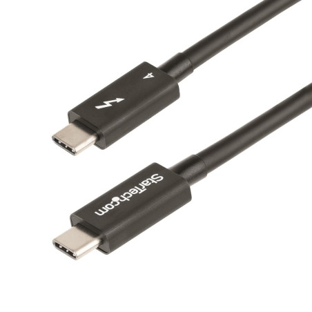Cable usb tipo c startech 0.5m - macho - macho - negro