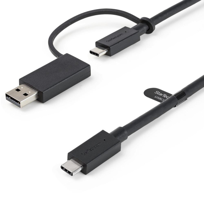 Cable usb tipo c a usb tipoa - usb tipo c startech 1m - macho - macho - negro