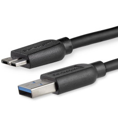 Cable usb tipo a a micro usb tipo b startech 2m - macho - macho - negr