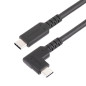 Cable usb tipo c startech 1m - macho - macho - negro