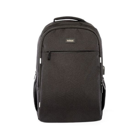 Mochila nilox style 15.6 pulgadas negro