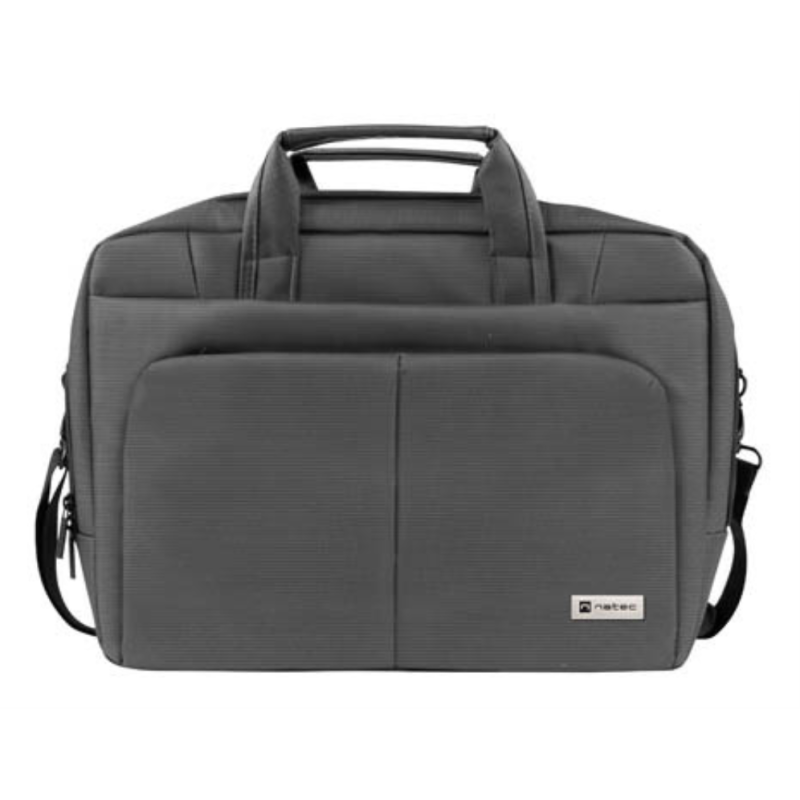 NATEC Gazelle 39,6 cm (15.6) Maletín Gris