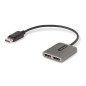 Hub startech displayport 2 en 1