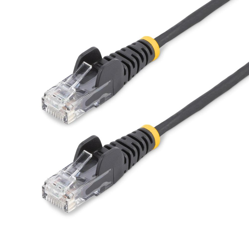 Cable de red startech latiguillo rj45 lszh utp cat6 1m negro