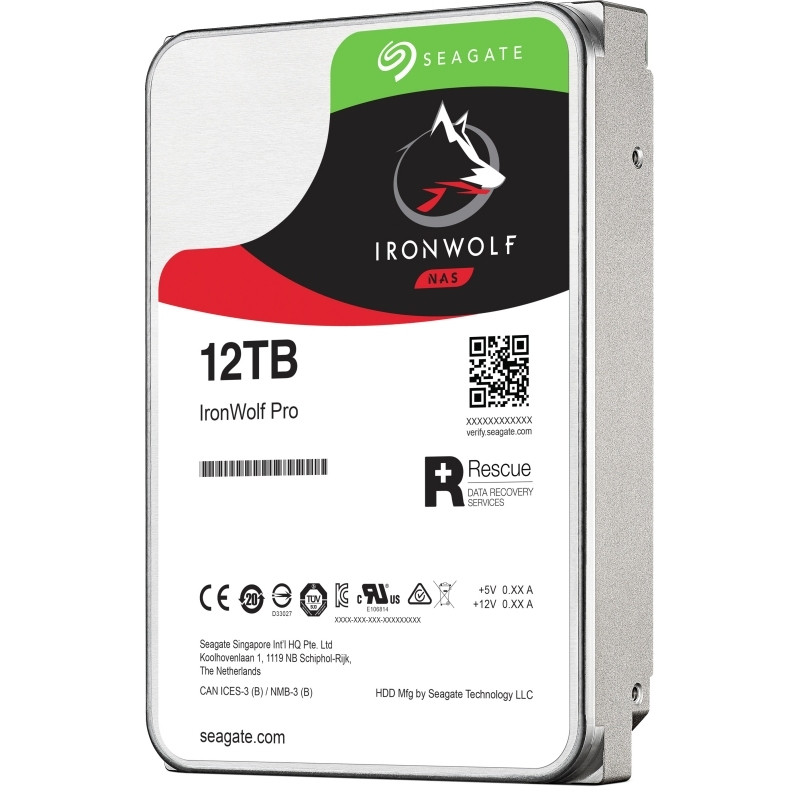 Seagate IronWolf NAS ST12000VN0008 12TB 3.5 SATA3