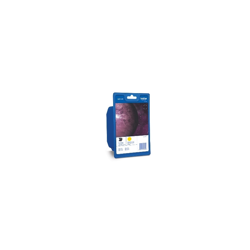 Cartucho tinta brother lc1220ybp amarillo 300 paginas dcpj525w - dcpj725dw - dcpj925dw - mfcj430w - mfcj625dw - mfcj825dw