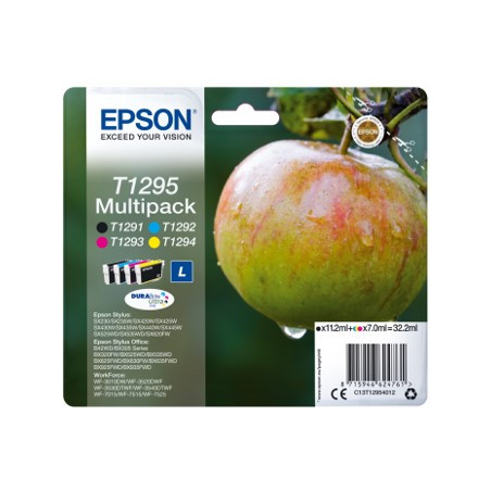 Multipack tinta epson c13t12954012 negro - cian - magenta - amarillo m