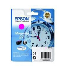 Cartucho tinta epson t270340 magenta wf3000 - wf7000 - despertador