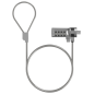 AISENS Cable de Seguridad con Cerradura de Combinacion para Ordenador,