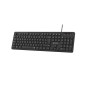 TECLADO BUSINESS SLIM SILENCIOSO WIRED NEGRO SUBBLIM