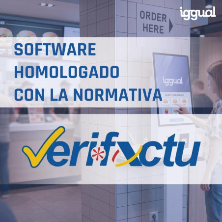 iggual Kiosco interactivo ORCHID 27 + Software