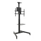 Soporte suelo ruedas tooq rotacion 90° cometa 37 - 70 pulgadas