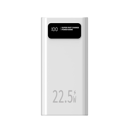 POWER BANK 30000mAh 22.5W BLANCO LEOTEC