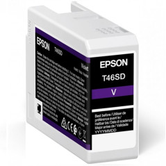 Cartucho tinta epson violeta t46sd ultrachrome pro 10 ink 25ml sc - p7