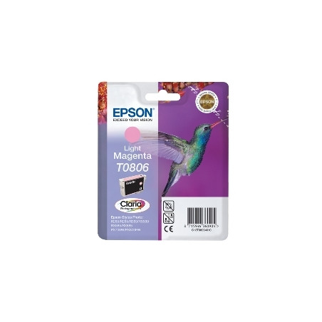 Cartucho tinta epson t0806 magenta claro 7.4ml stylus photo r265 - 360