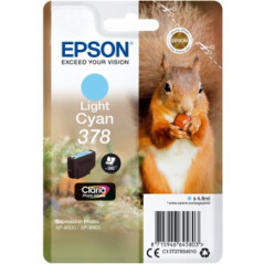 Cartucho tinta epson c13t37854010 singlepack light cyan 378 claria pho