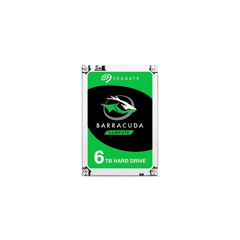 Disco duro interno hdd seagate barracuda st6000dm003 6tb 3.5 pulgadas 5400 rpm - 256mb - sata 3