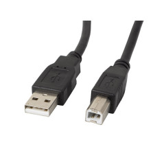 Cable impresora lanberg usb a - usb b macho - macho ferrita negro 0.5 