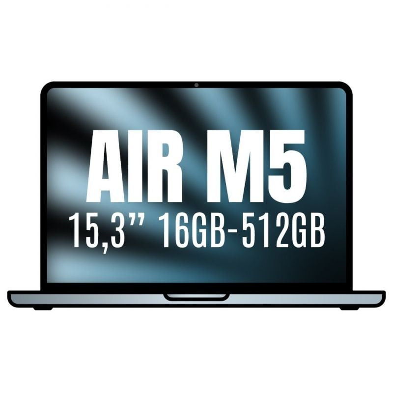 Apple Macbook Air 15,3/ M5 10-Core CPU/ 16GB/ 512GB SSD/ 10-Core GPU/ Azul Apple Macbook Air 15,3/ M5 10-Core CPU/ 16GB/ 512GB SSD/ 10-Core GPU/ Azul