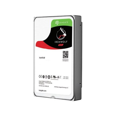 Disco duro interno hdd seagate ironwolf nas st8000vn004 8tb 3.5 pulgadas 7200rpm - 256mb - sata 6gb - s