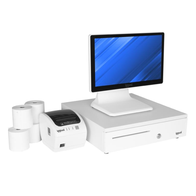 Pack completo TPV blanco 15,6 N100 30PW EASY80W