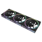 Zalman ZM-DF120R A3 Placa base Ventilador 12,4 cm Negro 1 pieza(s)