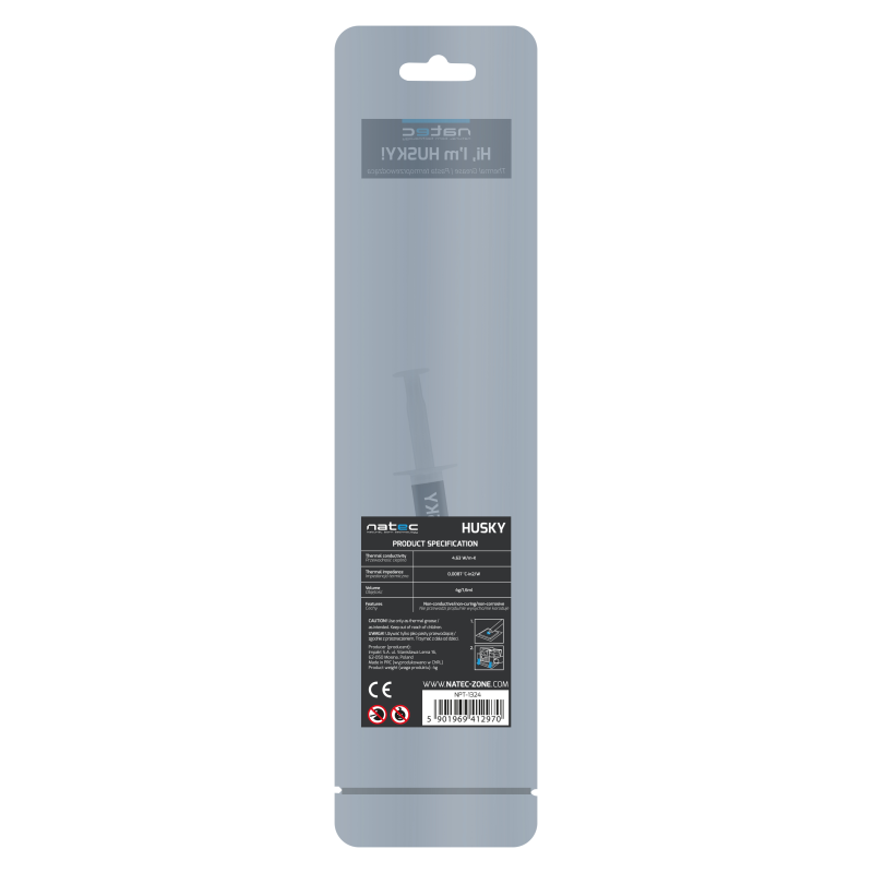NATEC Husky compuesto disipador de calor 4,63 W/m·K 4 g