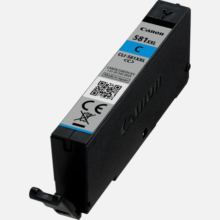 Cartucho tinta canon cli 581 c xxl cian pixma tr7550 - tr8550 - ts6150