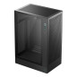 Caja ordenador gaming deepcool ch170 plus matx cristal templado negra