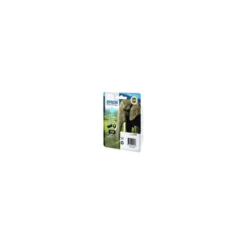 Cartucho tinta epson t243540 cian claro xl xp - 750 c13t24354010 - elefante