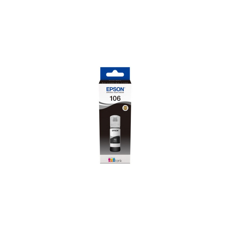 Cartucho tinta epson c13t00r140 106 ecotank foto negro ink et - 7700 - et - 7750