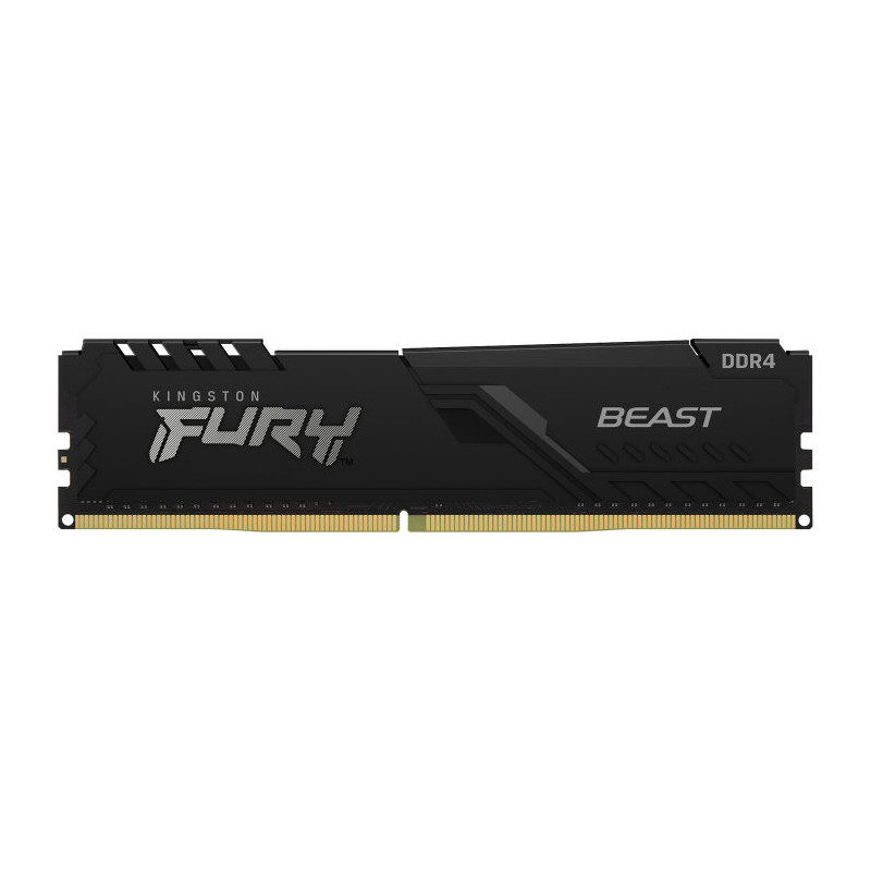 Memoria ram ddr4 8 gb kingston - 3600mhz - pc4 - 28800 - fury beast - negro