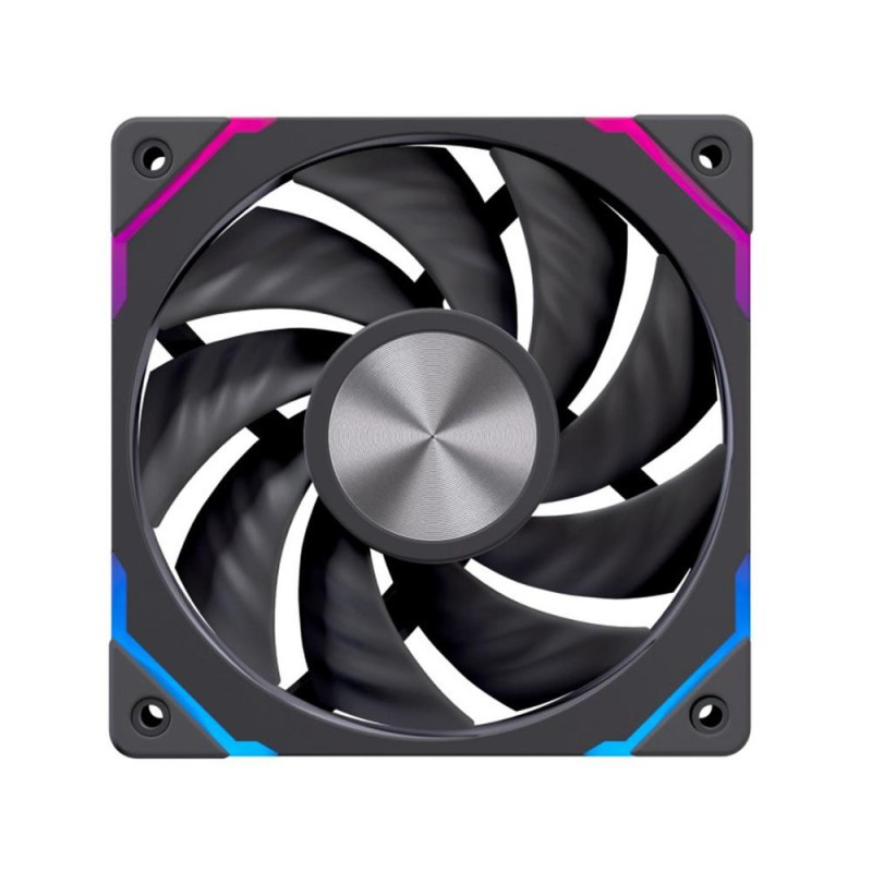 Ventilador caja einarex ex12c argb 120mm negro